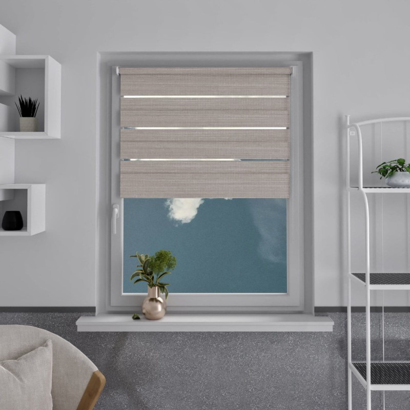 roleta-dzien-noc-mini-zaciemniajaca-na-wymiar-bialy-pasiasty-bialo-bezowy-la22