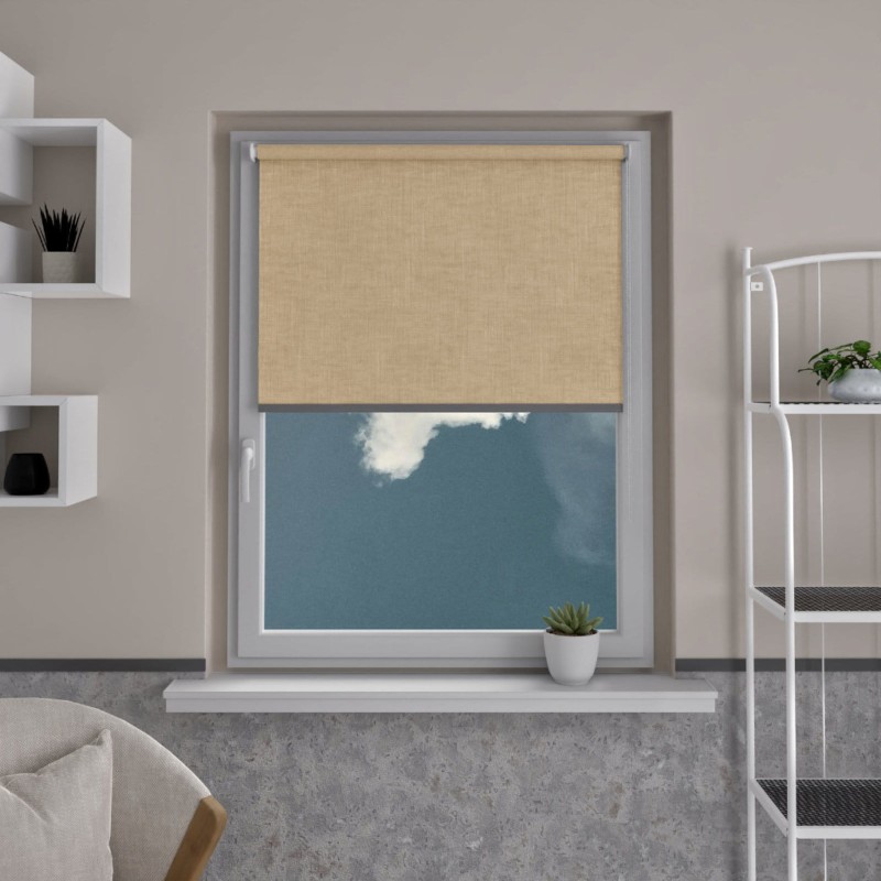 roleta-materialowa-mini-na-wymiar-bezowy-a603