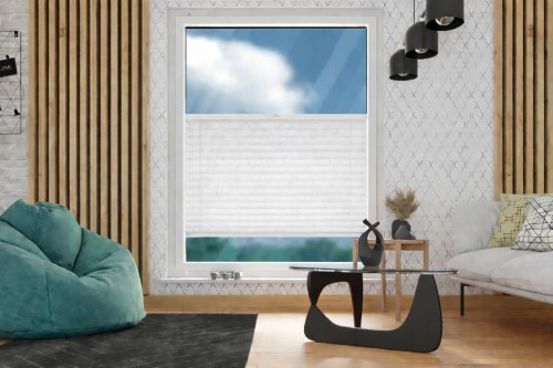 Roleta plisowana-przyciemniająca firanowa plaster miodu