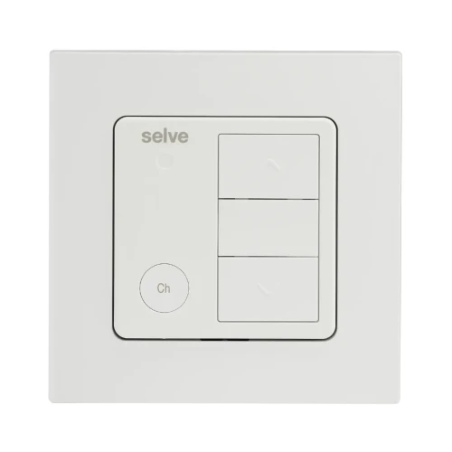 Selve commeo 2.0 wall send-wyłącznik naścienny 1-kanałowy biały 