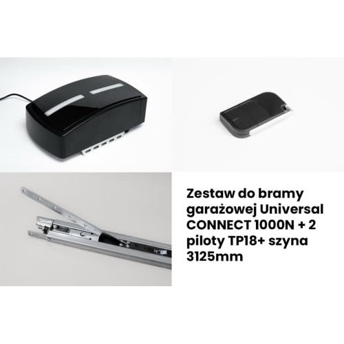 tenpilot-zestaw-do-bramy-garazowej-universal-connect-1000n-2-piloty-tp18-szyna-3125mm