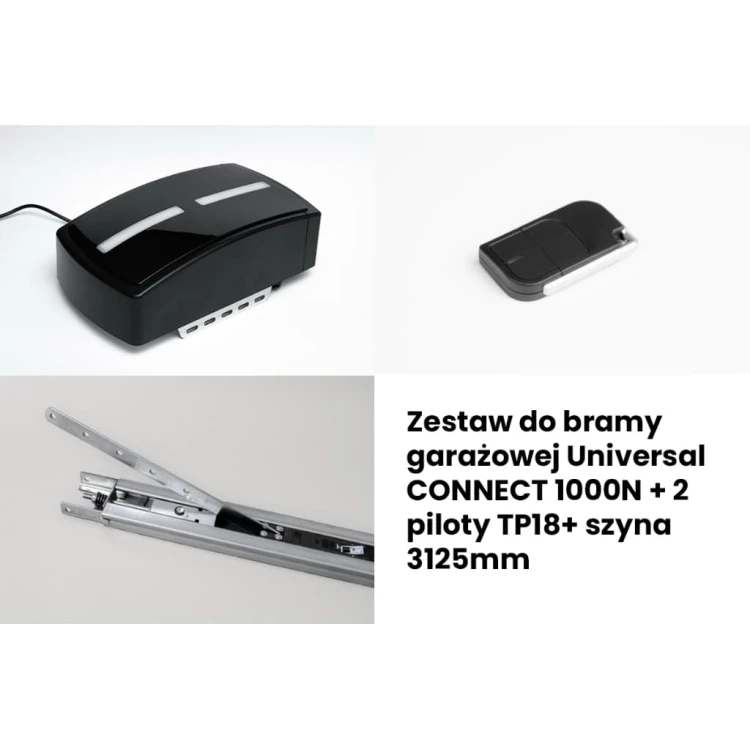 tenpilot-zestaw-do-bramy-garazowej-universal-connect-1000n-2-piloty-tp18-szyna-3125mm