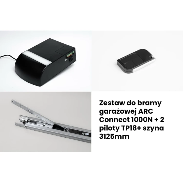 tenpilot-zestaw-do-bramy-garazowej-arc-connect-1000n-2-piloty-tp18-szyna-3125mm