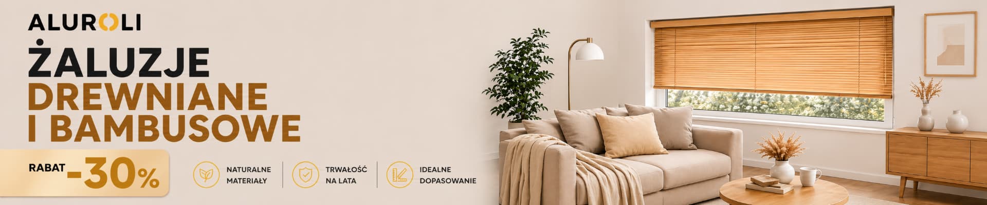 -30% Żaluzje
