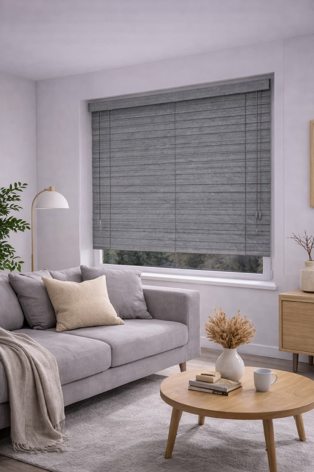 Żaluzja bambusowa jasny brąz