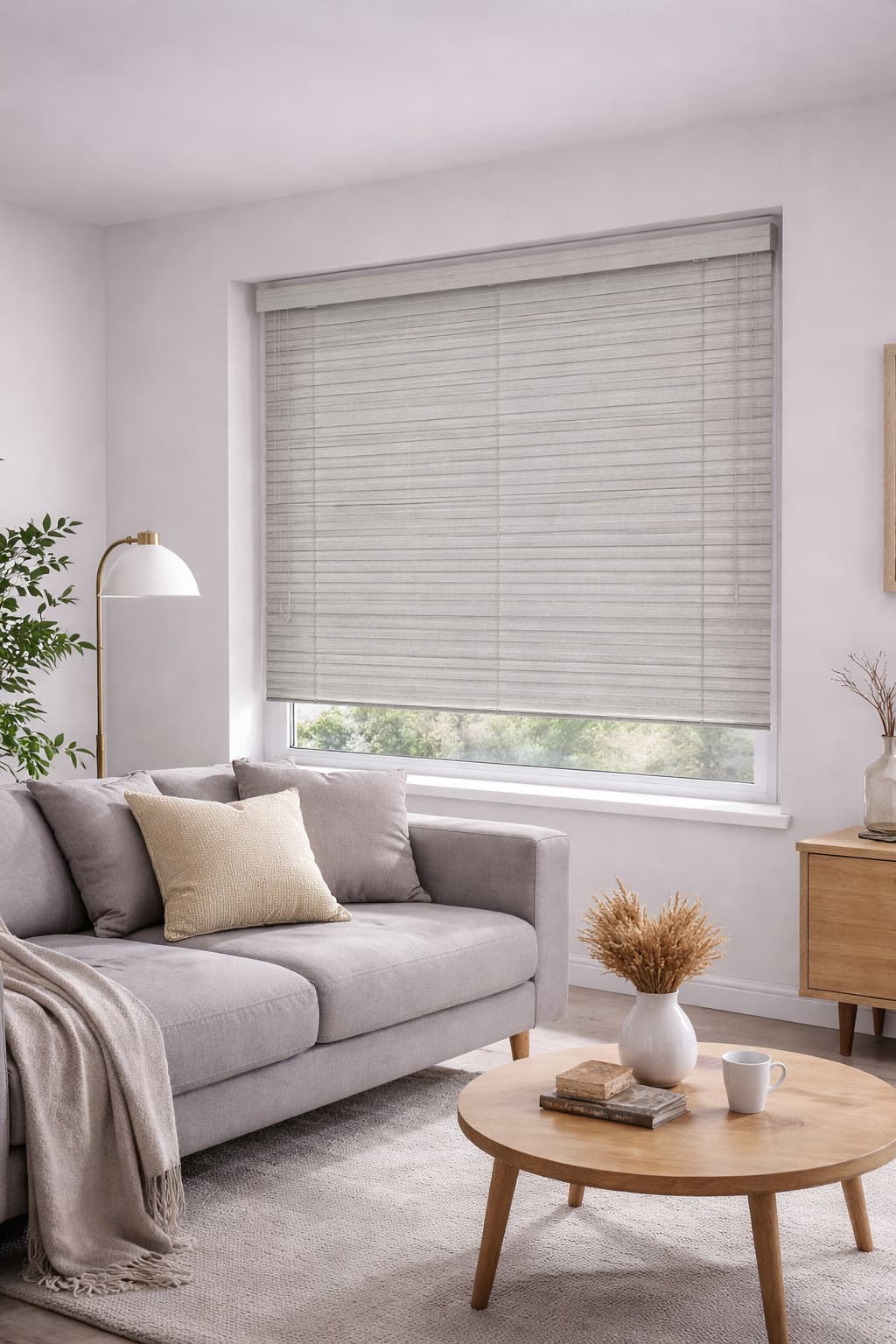 Żaluzja bambusowa jasny brąz