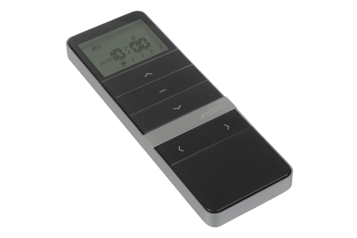 Pilot do rolet Yooda magnetic deluxe 5-kanałowy z programatorem czasowym, czarny