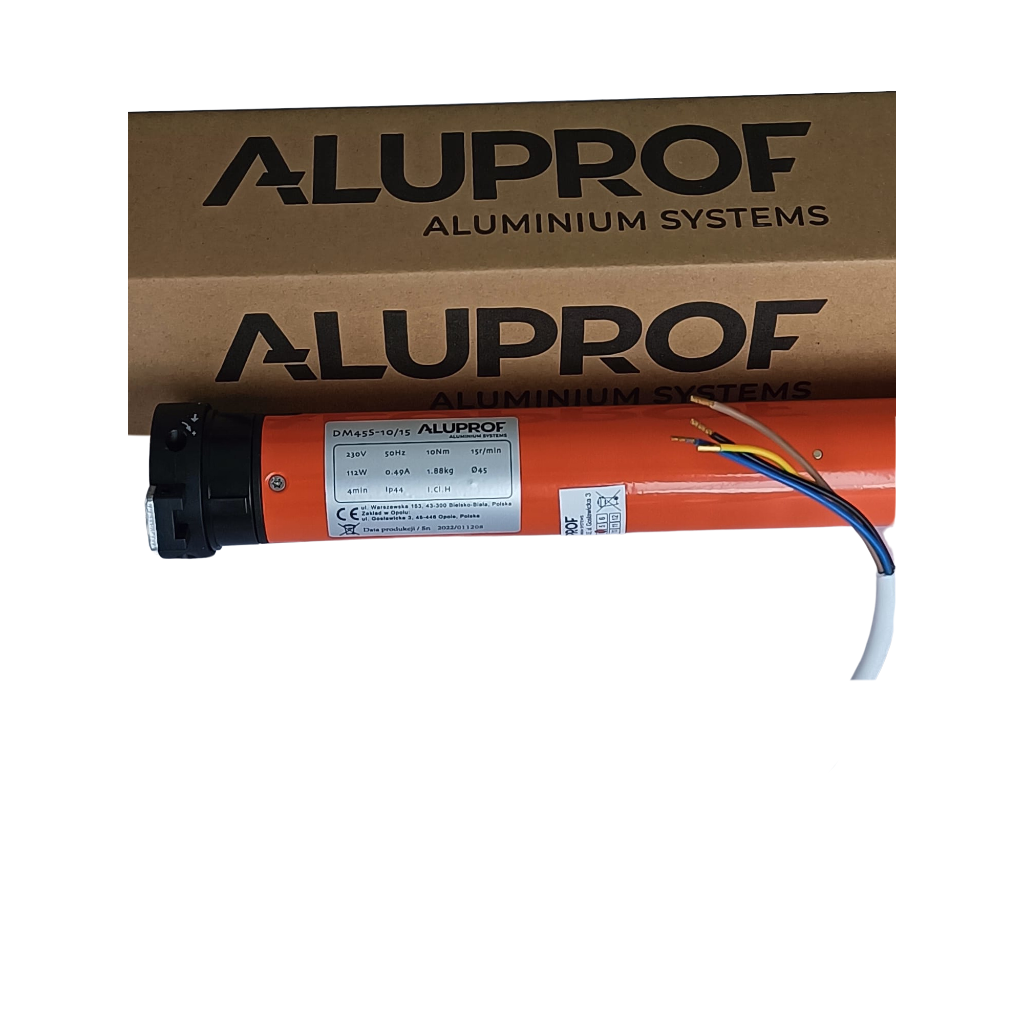 Silnik aluprof DM45S 10/15 do rolet mechaniczne krańcówki do rury z Ø 60