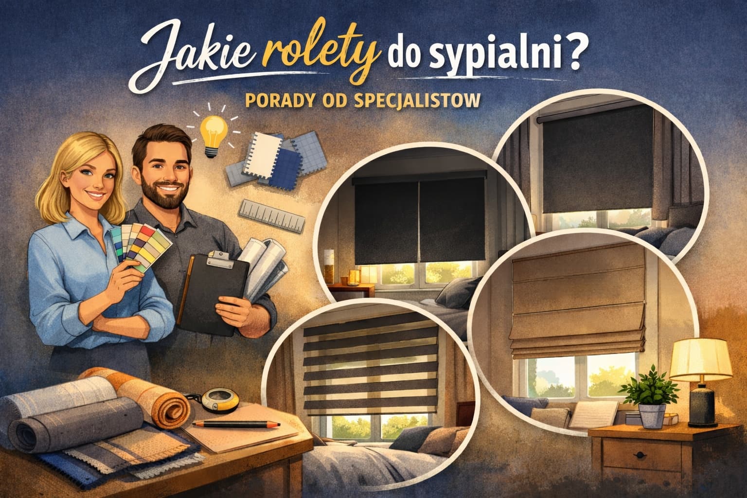 Jakie rolety do sypialni - porady od specjalistów