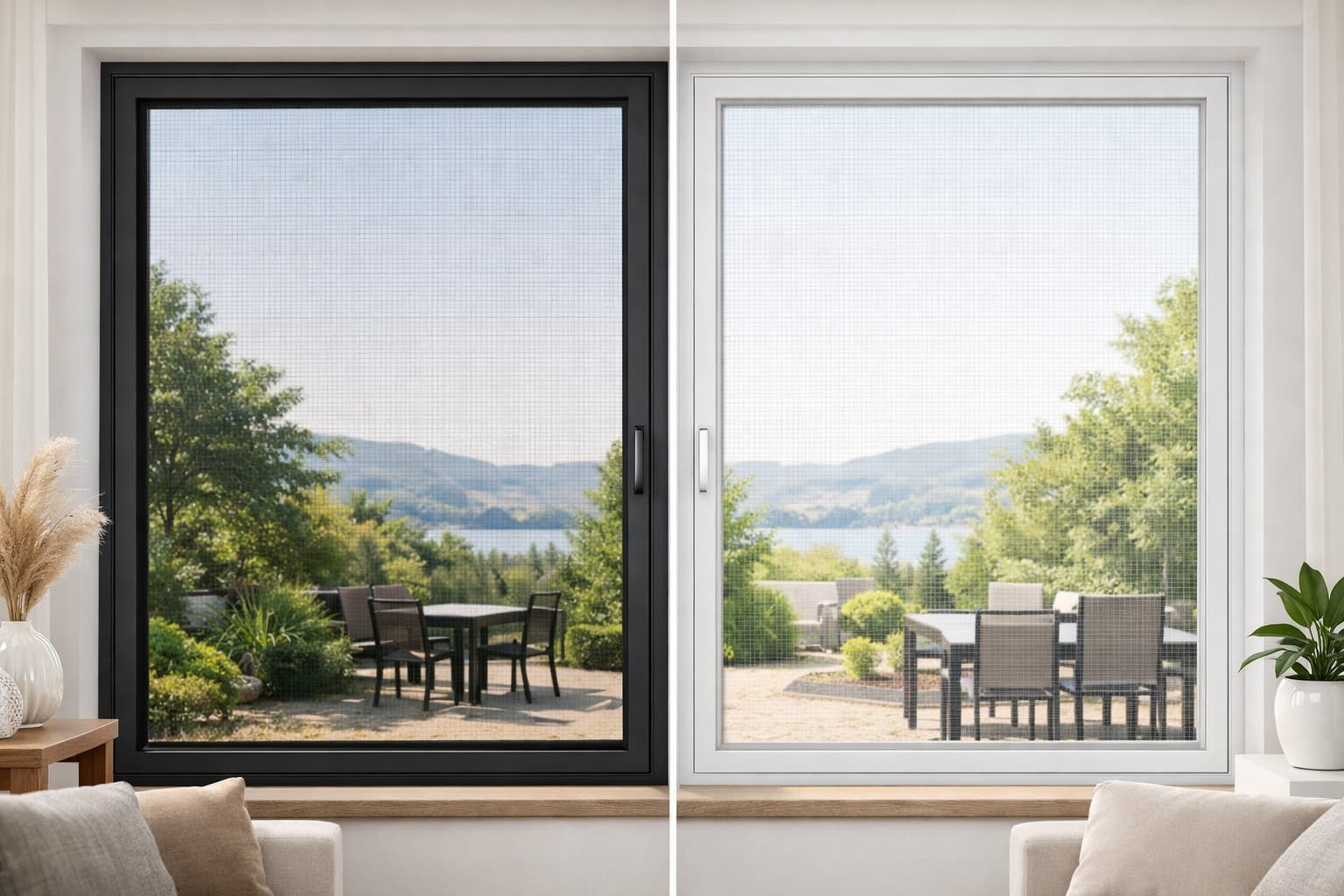 Moskitiery czarne czy białe - jaki kolor wybrać?